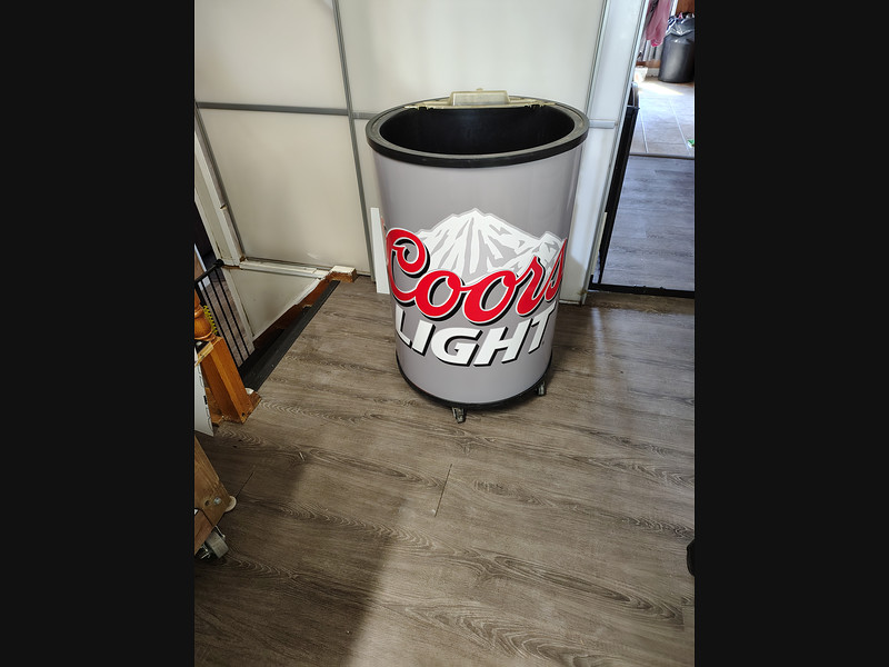 Coors Light Barrel Wrap