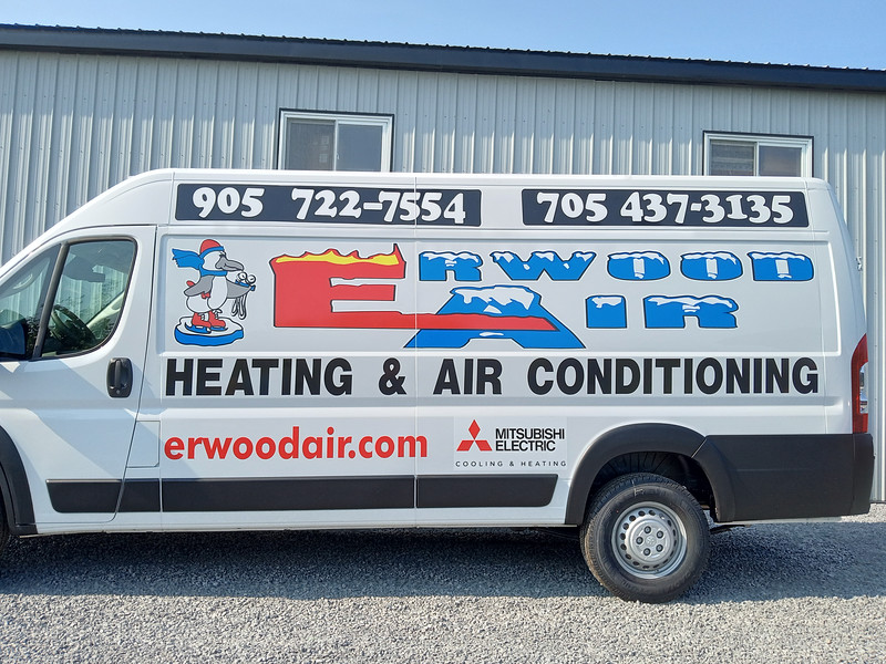 Vehicle Wrap – Erwood Air Van