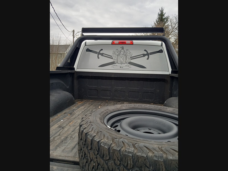 Vehicle Wrap – Sword Crest Truck